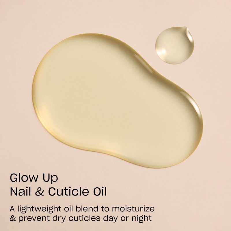 OPI Nature Strong Nails & Skin - Glow Up Nail & Cuticle Oil with Dropper | Lightweight, Nourishing Natural Oil Blend Moisturizes Dry Cuticles | Enriched with Vitamin E | 0.27 Fl Oz | 8 mL