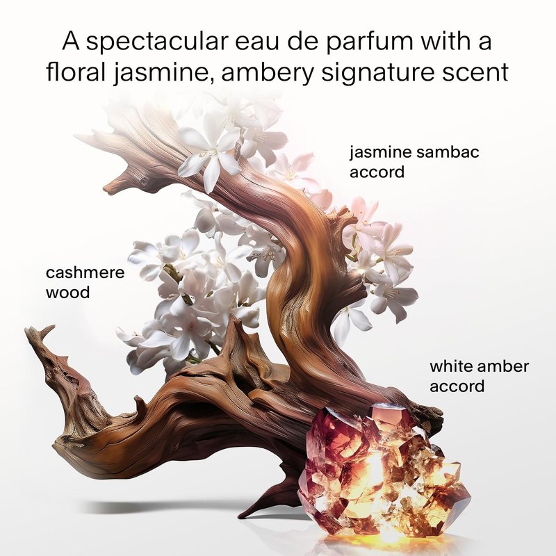 MUGLER Alien Eau de Parfum | Women's Floral & Woody Perfume with Jasmine, Wood, Amber - Long Lasting Scent