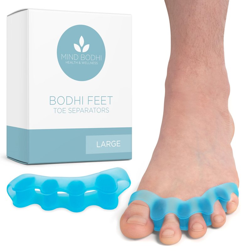 Mind Bodhi Toe Separators/Toe Spacers - For Men and Women - Large and Regular Size