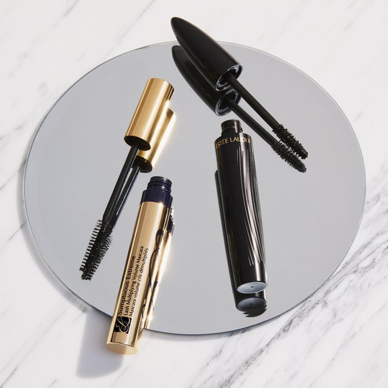 Estée Lauder Sumptuous Extreme Lash Multiplying Volume and Length Mascara | 01 Extreme Black, 0.27 Fl Oz