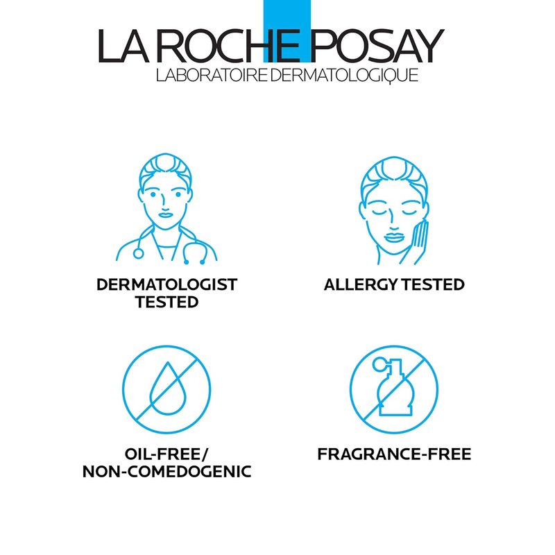 La Roche-Posay Effaclar Acne Toner - Salicylic & Glycolic Acid | Pore Refining Solution for Oily Skin