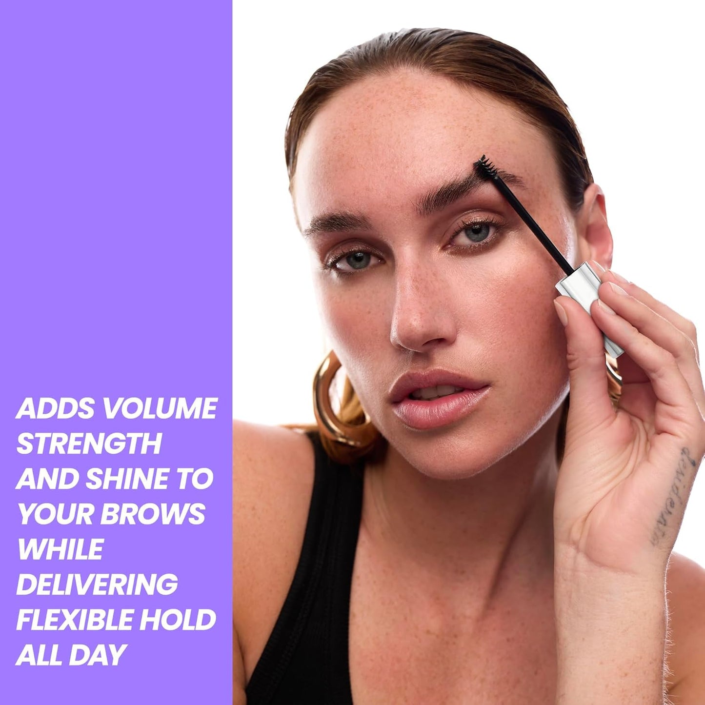 Wonderskin Wonder Blading Brow Styler Gel - Long-Lasting, Lightweight & Volumizing Clear Eyebrow Gel