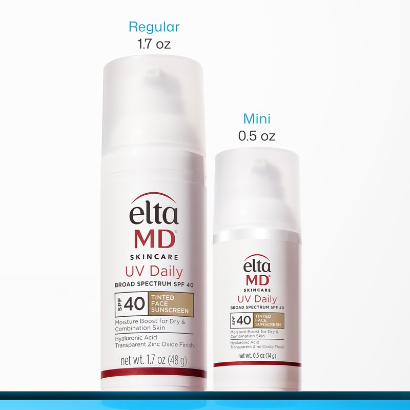 EltaMD UV Clear Tinted Face Sunscreen, SPF 46 Oil- Free Tinted Moisturizer with Zinc Oxide, Dermatologist Recommended Sunscreen, 0.5 oz Pump
