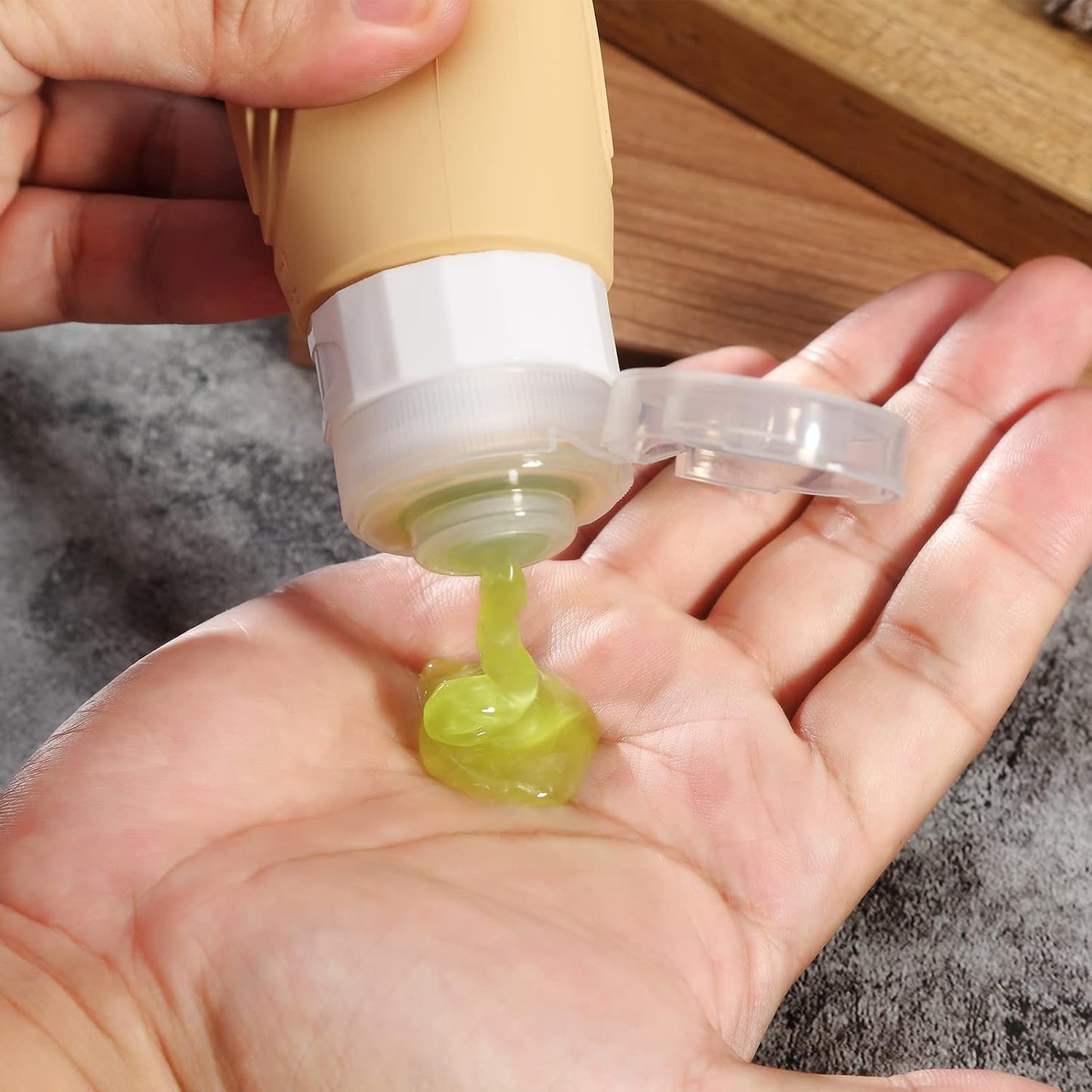 Travel Bottles for Toiletries - TSA Approved 3oz Leak-Proof Silicone Containers | BPA-Free Refillable Travel Accessories (4 Pack)