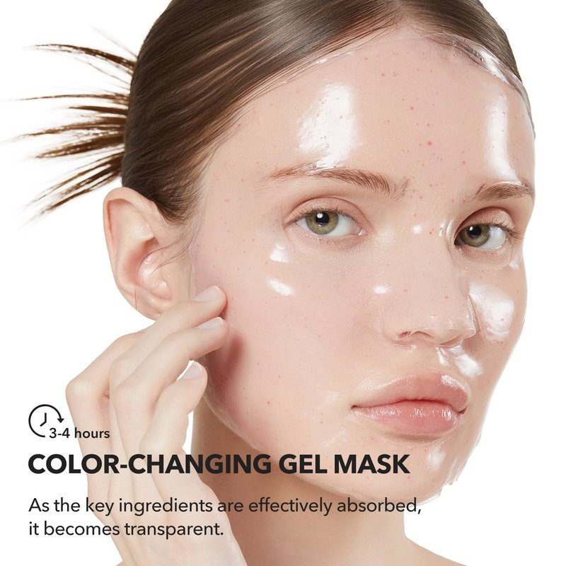 APRILSKIN TXA Pink Capsule Gel Mask - Overnight Face Mask for Glass Glow Skin | 99% Tranexamic Acid, Hydrating & Firming | 30g x 4ea