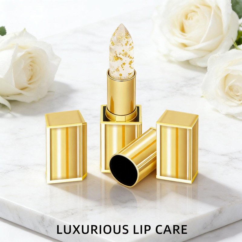 kdlgjdv Areliaa Lipstick, Long Lasting 24 Hours Moisturizing Glossy Shine Lip Gloss, Transferproof Color Changing Lip Stick, Clear Lipstick That Changes Color with Ph for Women (1)
