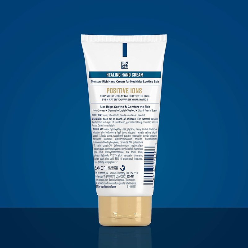 Gold Bond Hand Cream - Healing Moisture with Aloe for Dry Skin | 3 oz. (Pack of 2)