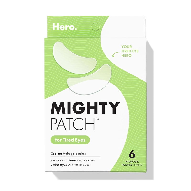 Mighty Patch™ for Tired Eyes - Soothing Hydrogel Eye Patches | De-Puff & Refresh Undereye Area (6 Count)