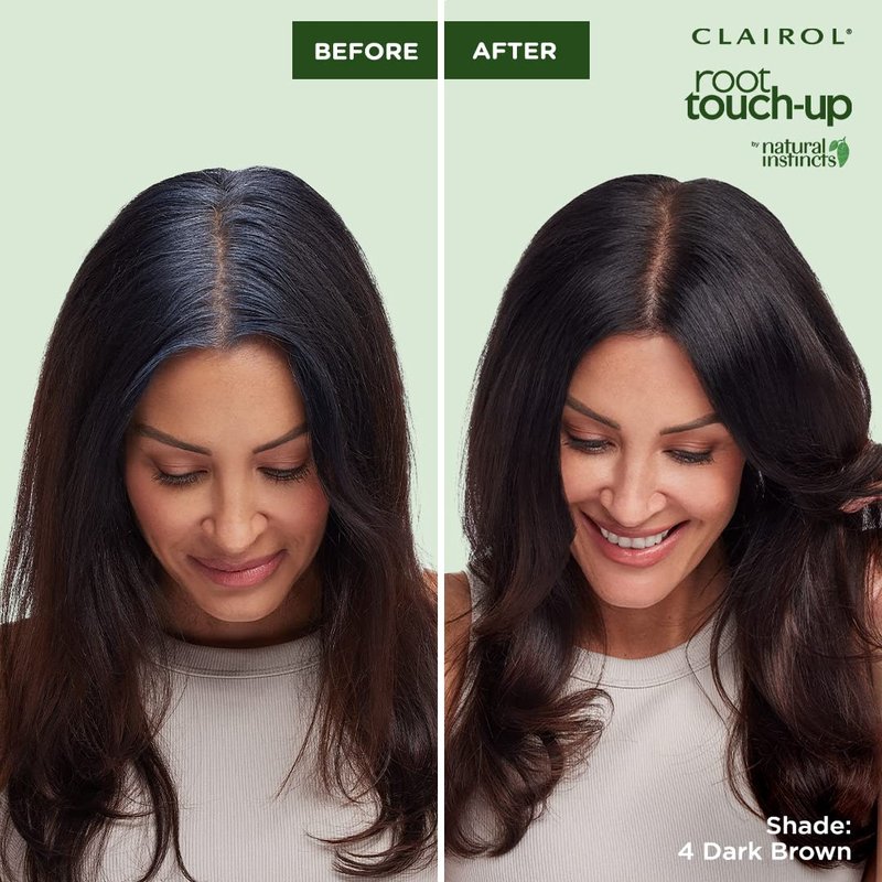 Clairol Root Touch-Up by Natural Instincts Permanent Hair Dye, 6.5 Bronde Hair Color | Naturally Blended Roots with 100% Gray Coverage | Vegan & Ammonia Free Formula | Pack of 1