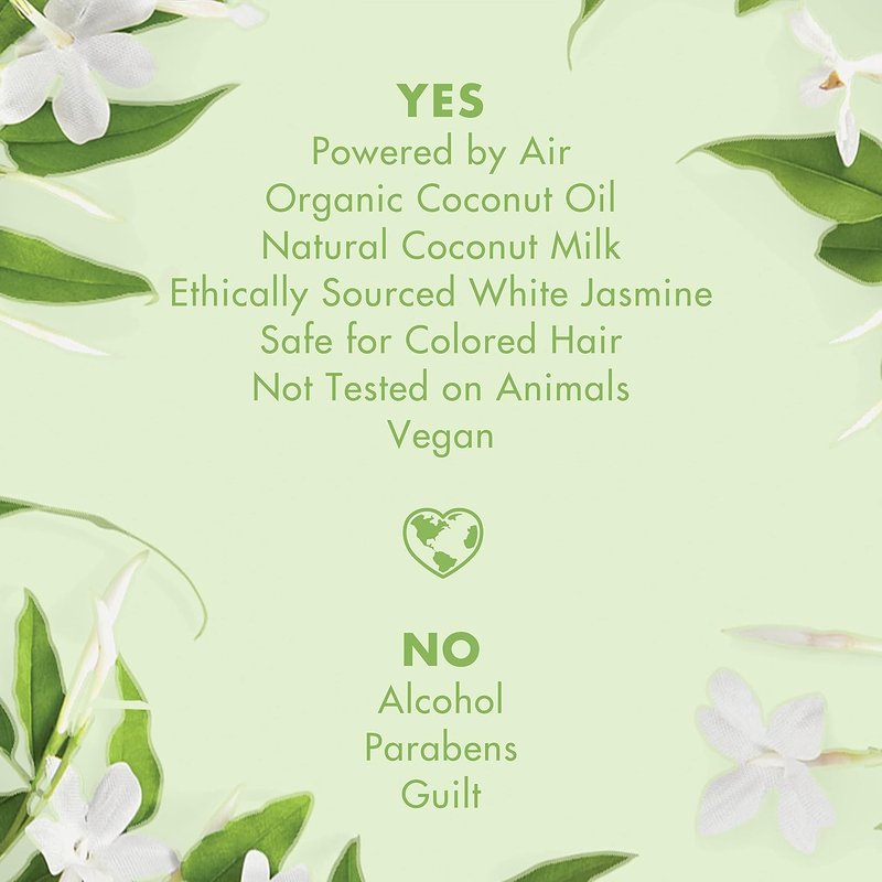 Love Beauty and Planet Frizz Control Hair Spray Coconut Milk and White Jasmine 6.8 oz