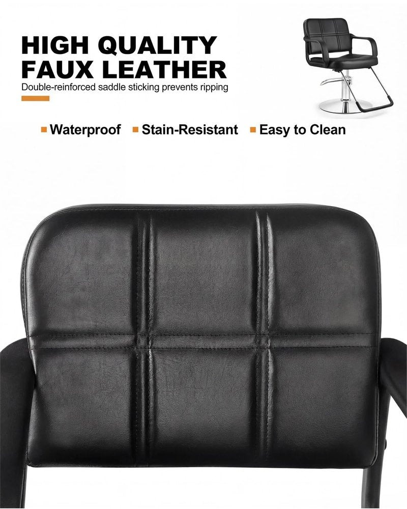 Artist hand Hydraulic Barber Chair Salon Chair for Hair Stylist Tattoo Chair Shampoo Salon Equipment
