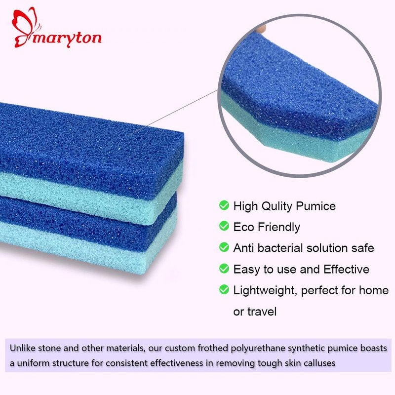Foot Exfoliator File Scrubber - Callus Remover Pedicure Tool | 2-Pack Salon Quality Pads for Men & Women