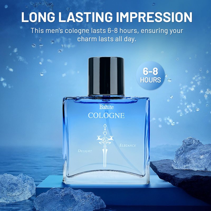 Pheromone Cologne for Men, 1.7fl.Oz Long-Lasting Scent Pheromone Perfume, Men's Cologne Fragrance to Enhance Confidence & Attraction, Perfume to Attract Women, 50 ml (pack of 1)