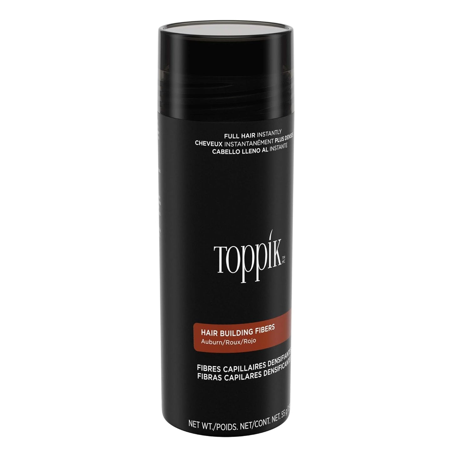 Toppik Hair Building Fibers - Instantly Thicker Hair for Fine or Thinning Hair | 9 Shades, 4 Sizes Available