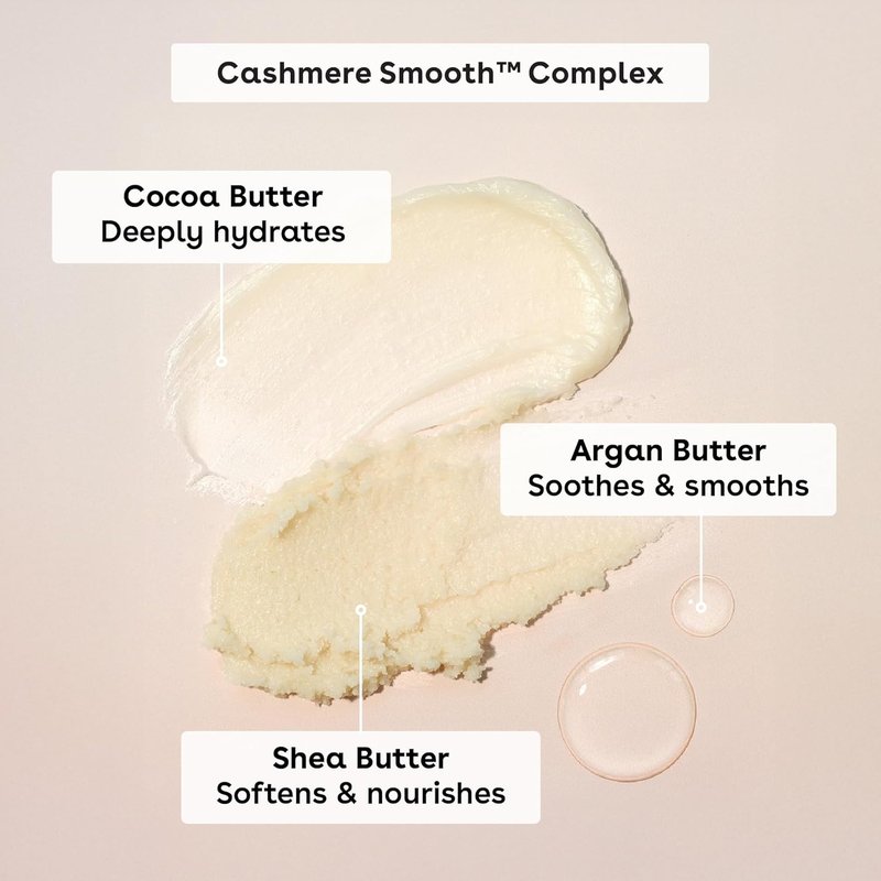 Cashmere Skin Collection Post-Shave Smooth Body Cream - Vanilla Cashmere, 72-Hour Hydration, Nourishing Shea Butter, 7 fl oz