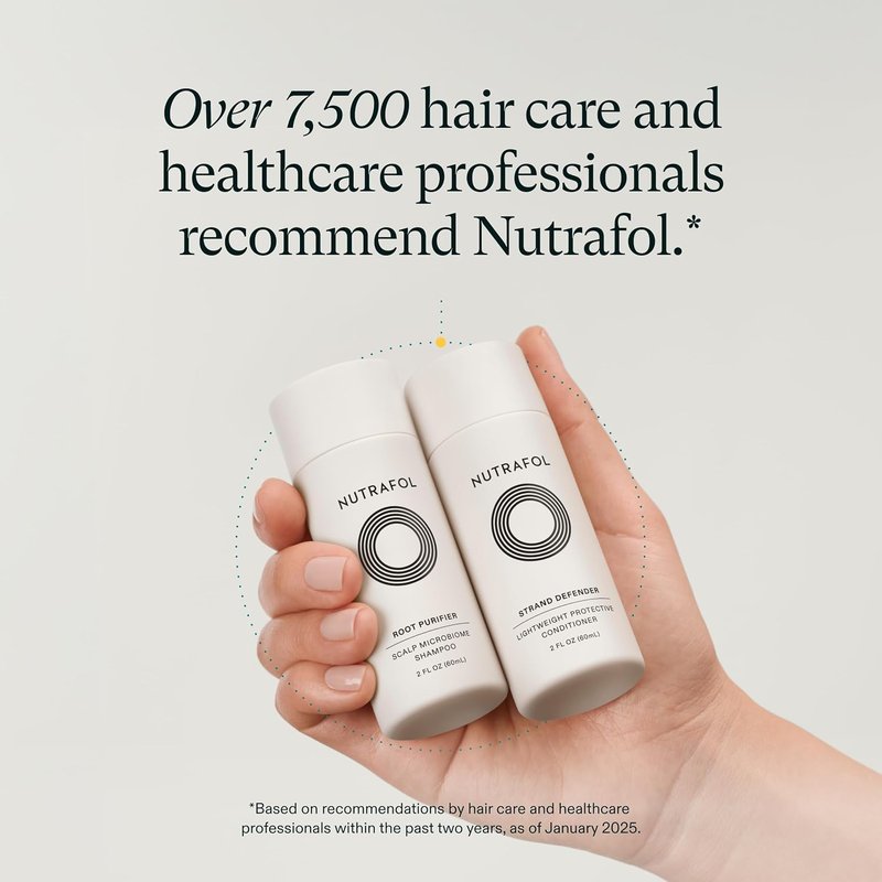 Nutrafol Shampoo - Cleanse & Hydrate Hair and Scalp | Boost Volume, Strength & Texture, Color Safe