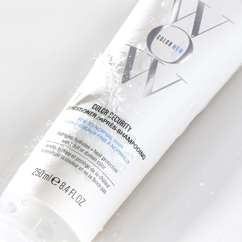 COLOR WOW Color Security Conditioner - Weightless Hydration for Fine Hair | Detangles, Nourishes & Adds Shine with Argan Oil | Color Safe & Heat Protection