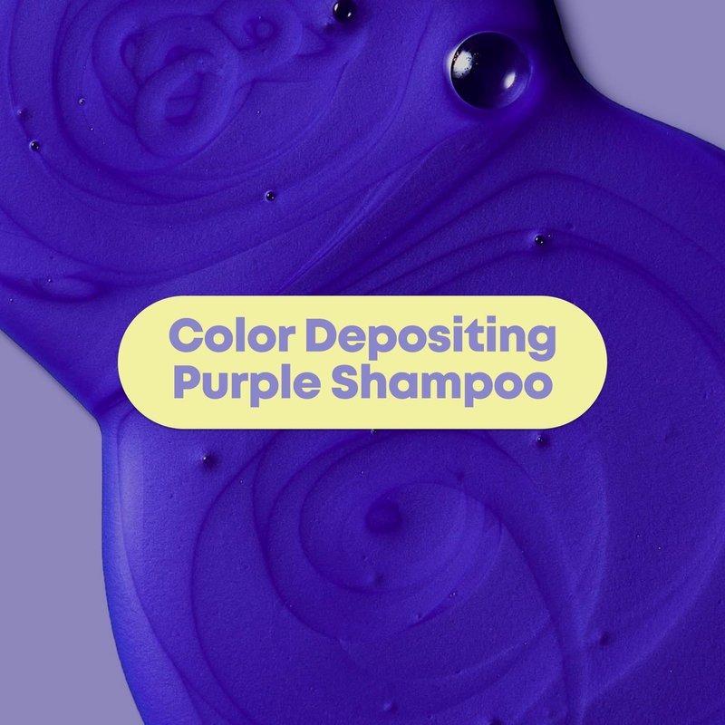 Matrix So Silver Purple Shampoo - Neutralizes Yellow Tones, Color Depositing, Brightening & Toning, Strengthens and Adds Shine, For Color Treated, Blonde, White and Platinum Hair, Vegan, 10.1 Fl Oz