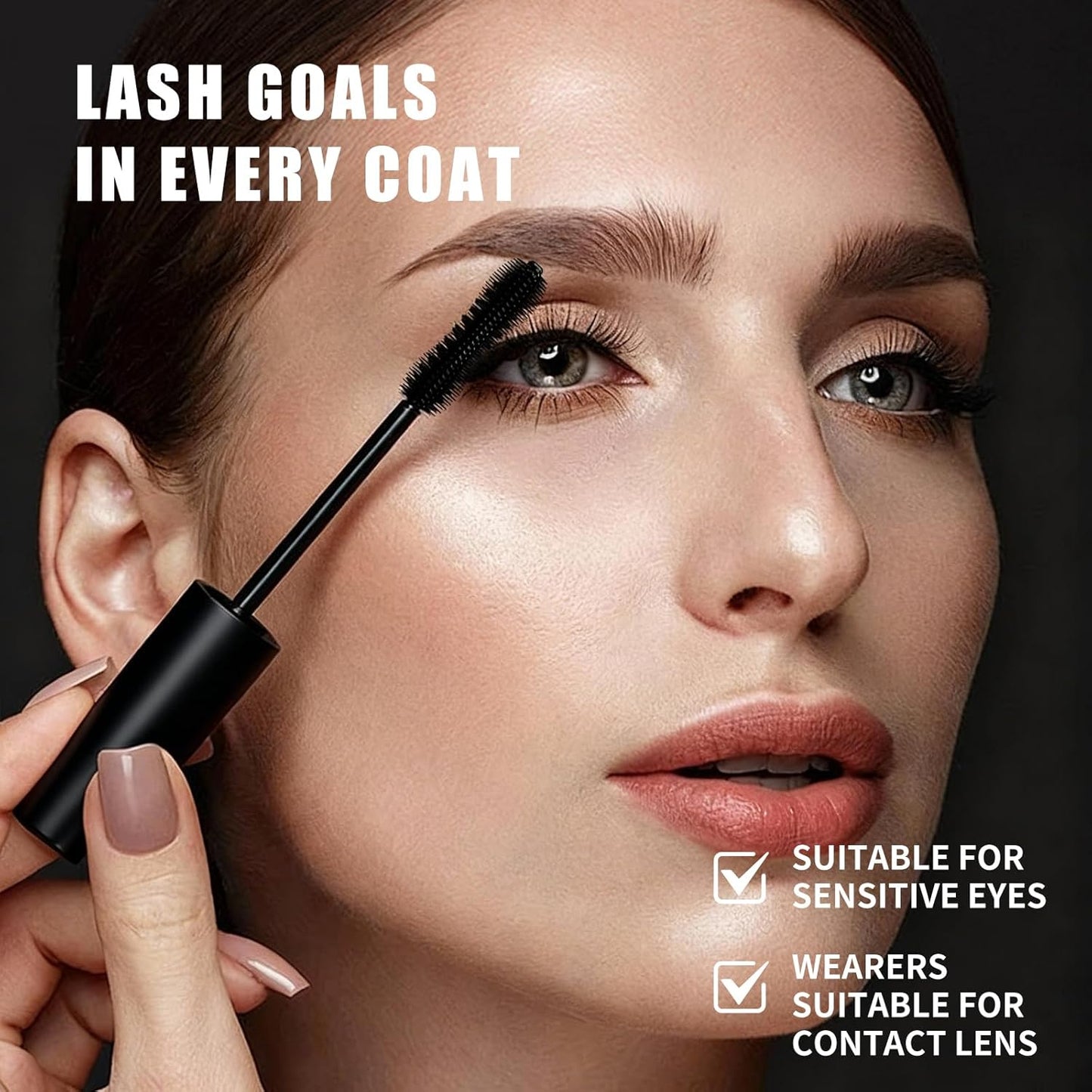 Sky High | Telescopic Tubing Mascara for Women 60+ - Waterproof, Nourishing, Clump-Free & Long-Lasting Definition