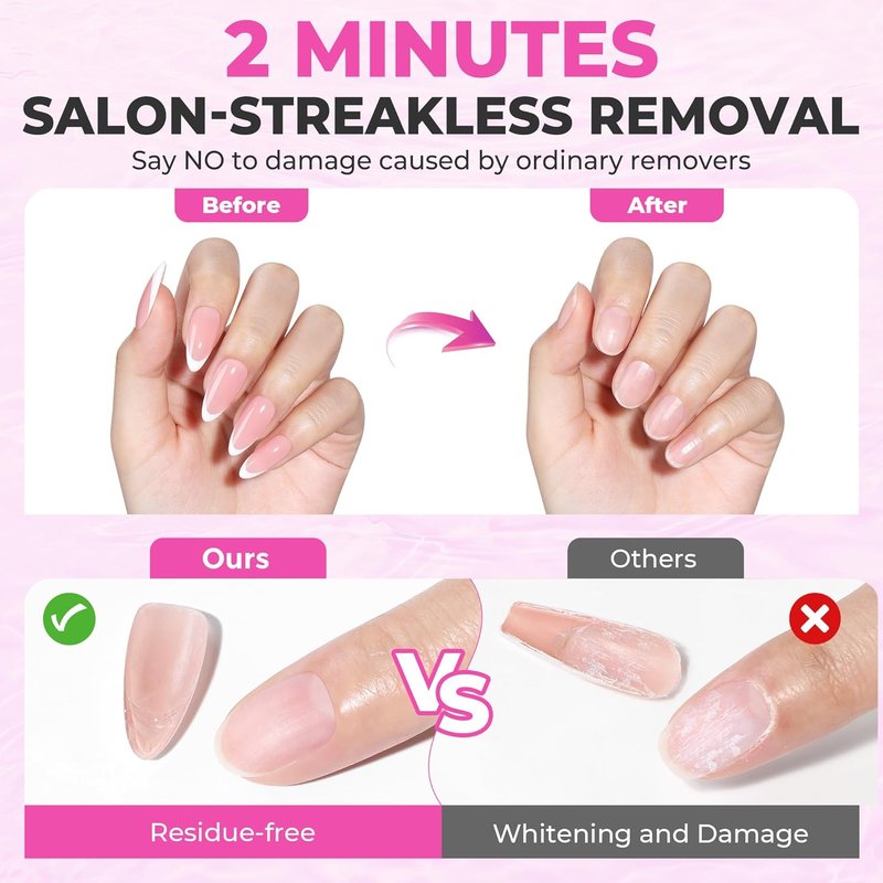 Nail Glue Remover - Acetone-Free 15ml for Press-On Nails | Gentle & Quick Removal