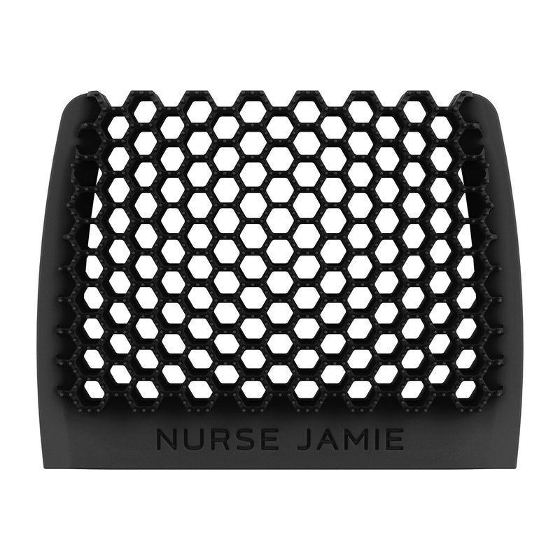 Nurse Jamie Exfoliband Silicone Loofah – Black - Dual-Texture Exfoliating & Cleansing Tool for Smooth, Refreshed Skin