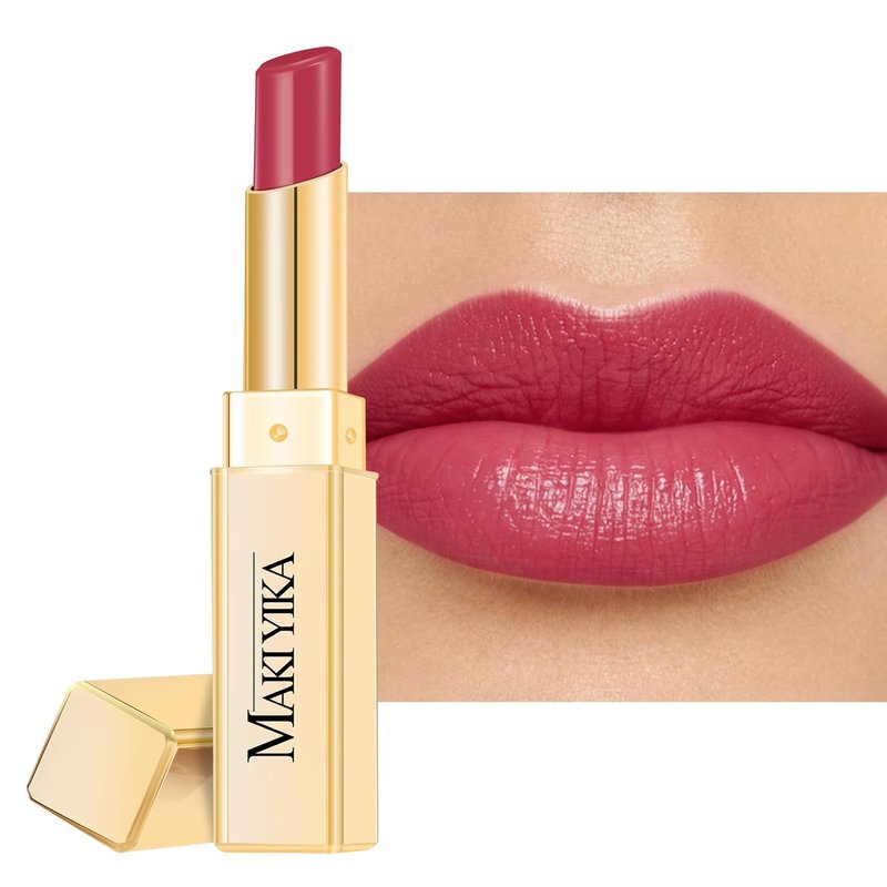 Moisture Berry Red Lipstick - Hydrating Tinted Lip Balm for Dry, Cracked Lips | Sheer Glossy Finish