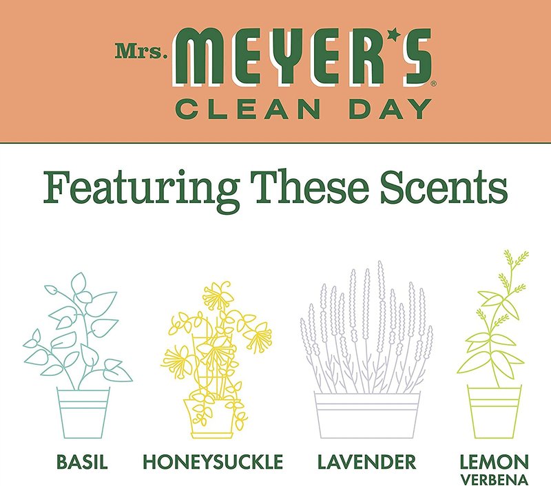 Mrs. Meyers Liquid Hand Soap Refill Liquid 33 Oz Geranium Scent