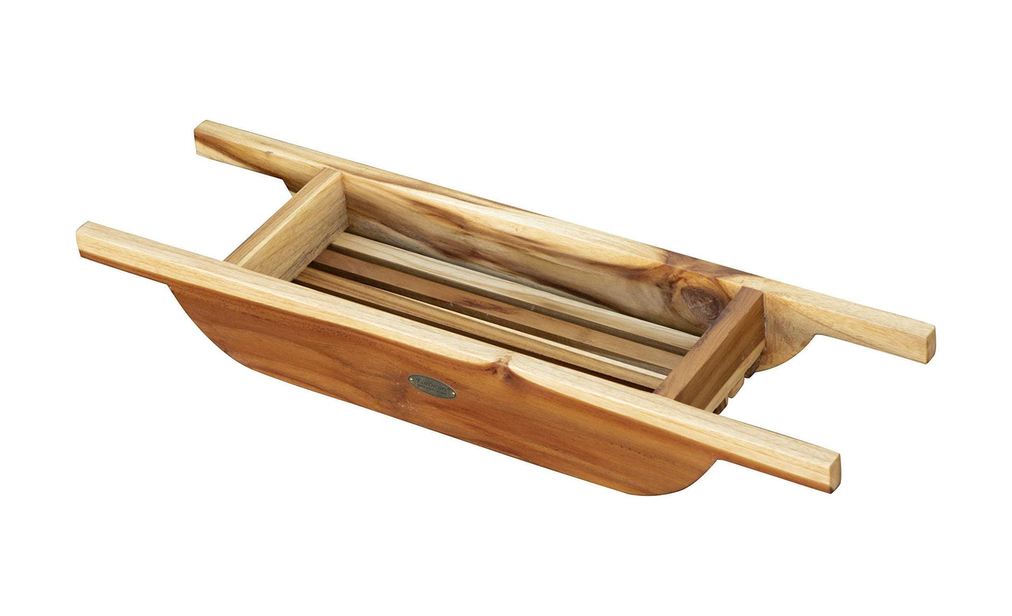 EcoDecors, 29 inch, Bath Tray for Tub, Bath Tub Tray Wood, Bathtub Table, Caddy for Bathtub in Natural Teak