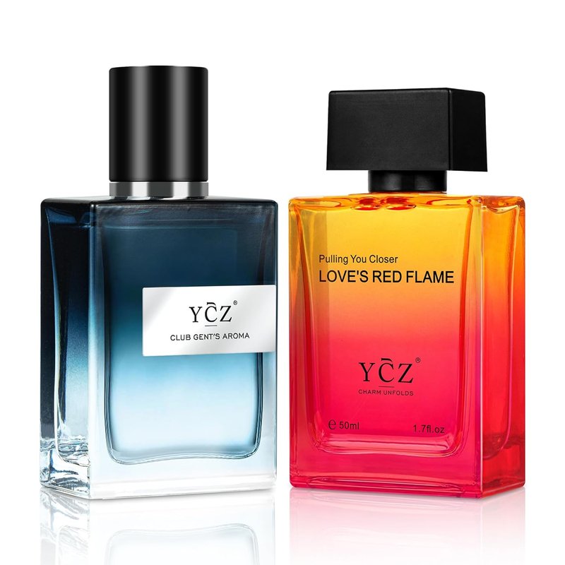 Men's Pheromone Cologne - Lasting Citrus Fragrance for Attraction | 2-Pack, 1.7 oz Bottles, Perfect for Dates & Gifts