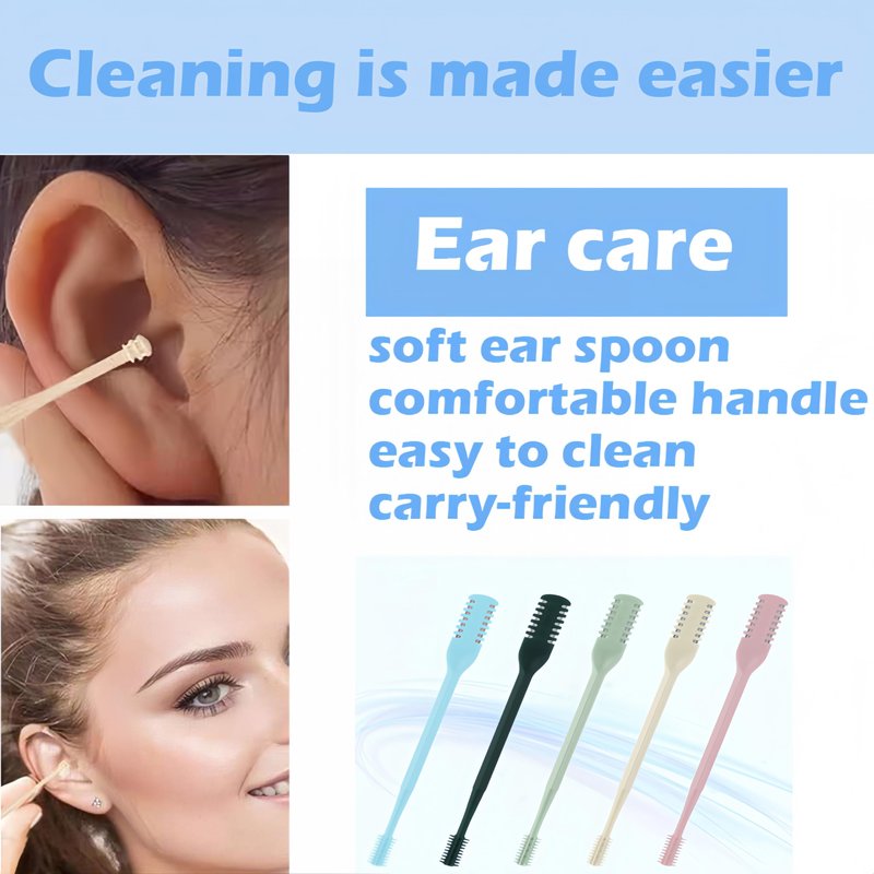 Nasal Hair Cutter, 2026 Upgraded 360° Double Sided Portable Nose Hair Trimmer for Women Men, Travel Essentials Washable Nose Hair Remover Grooming Tool (3 Pcs Beige)