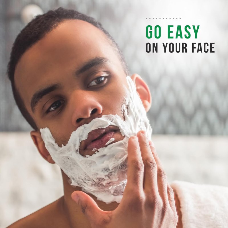 Edge Shaving Gel for Men - Soothing Aloe Formula with Twice the Aloe | 6 Pack for Moisturizing and Skin Protection