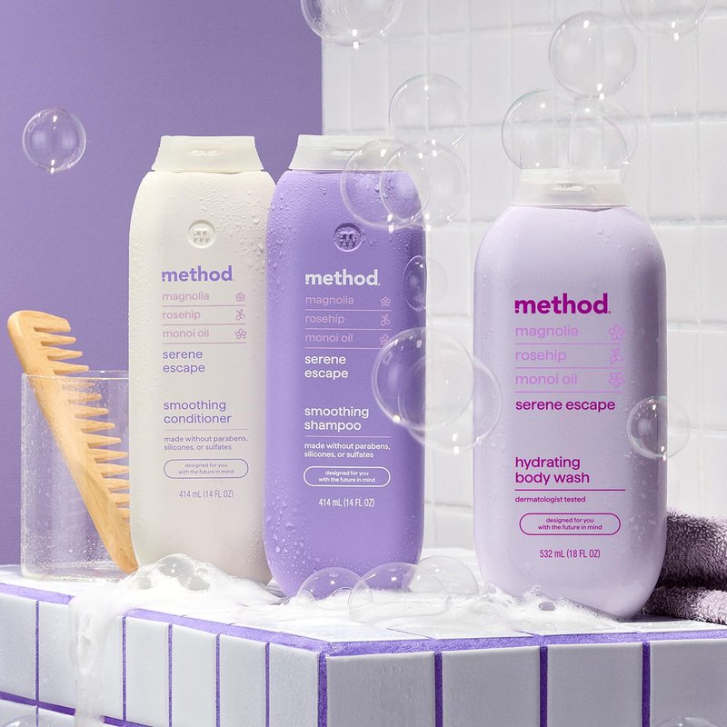 Method Body Wash - Serene Escape with Magnolia, Rose Hip & Monoi Oil | 18oz