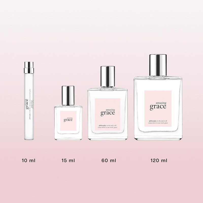 Amazing Grace Perfume - Clean & Floral Women's Fragrance - Bergamot, Muguet & Musk Notes | Long-Lasting Scent