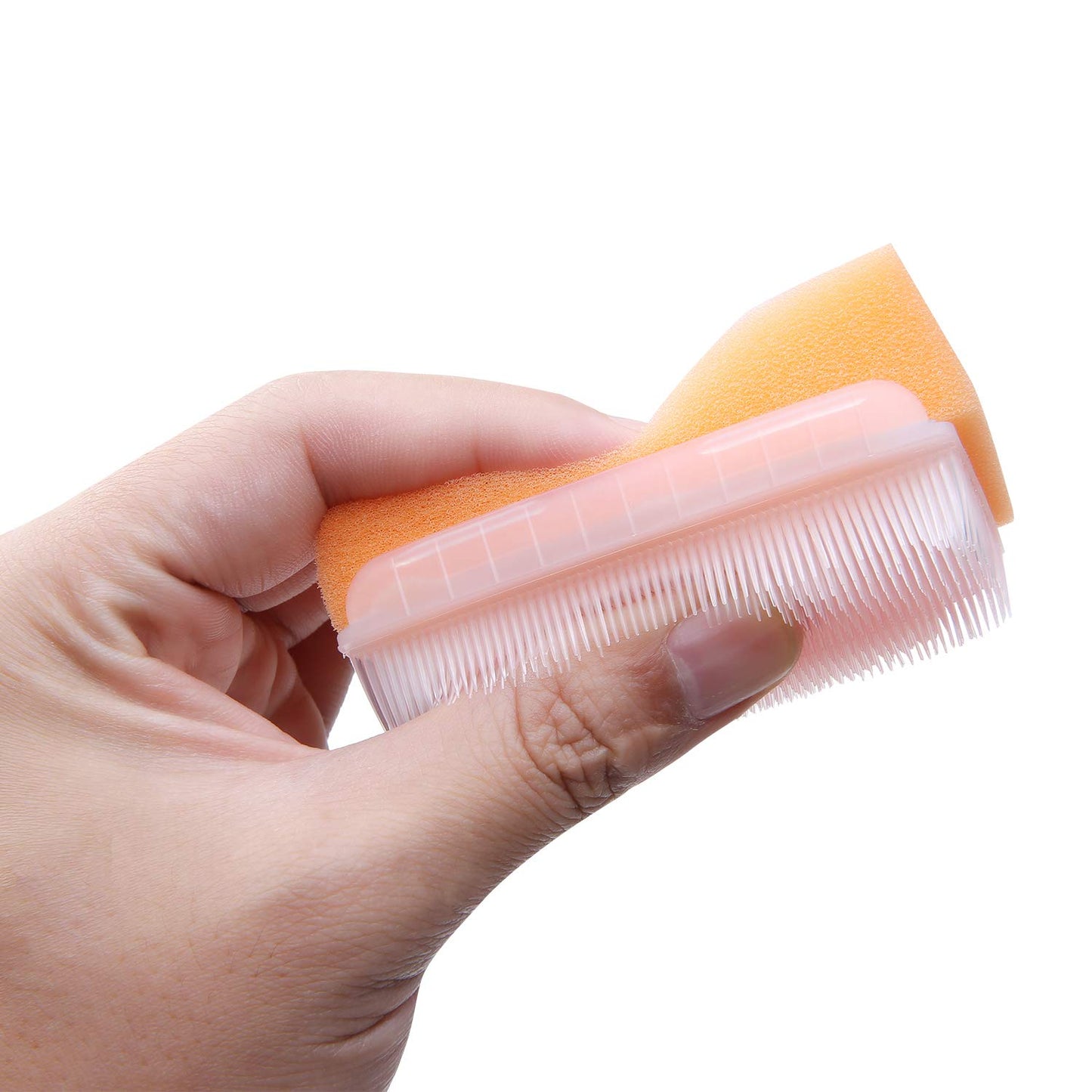 Baby Bath Time Sponge Brush- Body, Hair, and Scalp Cleaning - Gentle on Infant, Toddler Sensitive Skin - Great Sensory Feel(12 Pcs)