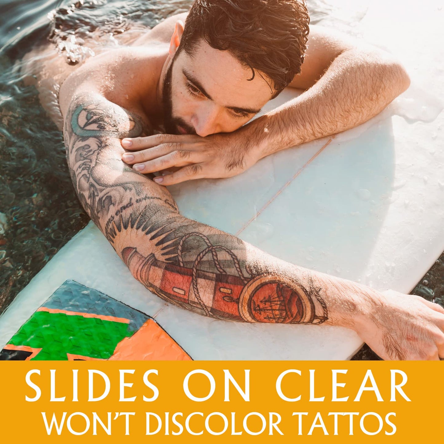 Tattoo Sunscreen -Tattoo care cream, SPF 30+ for Tattoo Sun Protection Hydrates New Tattoos -Natural Ingredients-100% Vegan Tattoo Cream