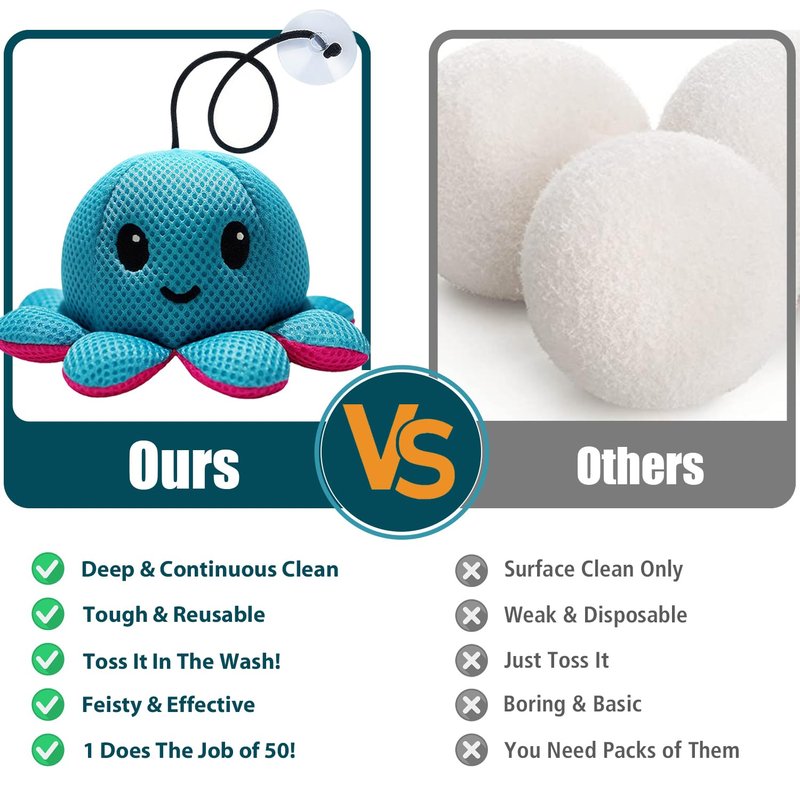 Exqusdy Hot Tub Scum Absorber - Reusable Spa Oil Absorbing Sponges with Smiley Faces, Compatible with Coleman/Intex/SaluSpa Inflatable Hot Tubs, Adult Spa Cleaning Accessories, 1PC