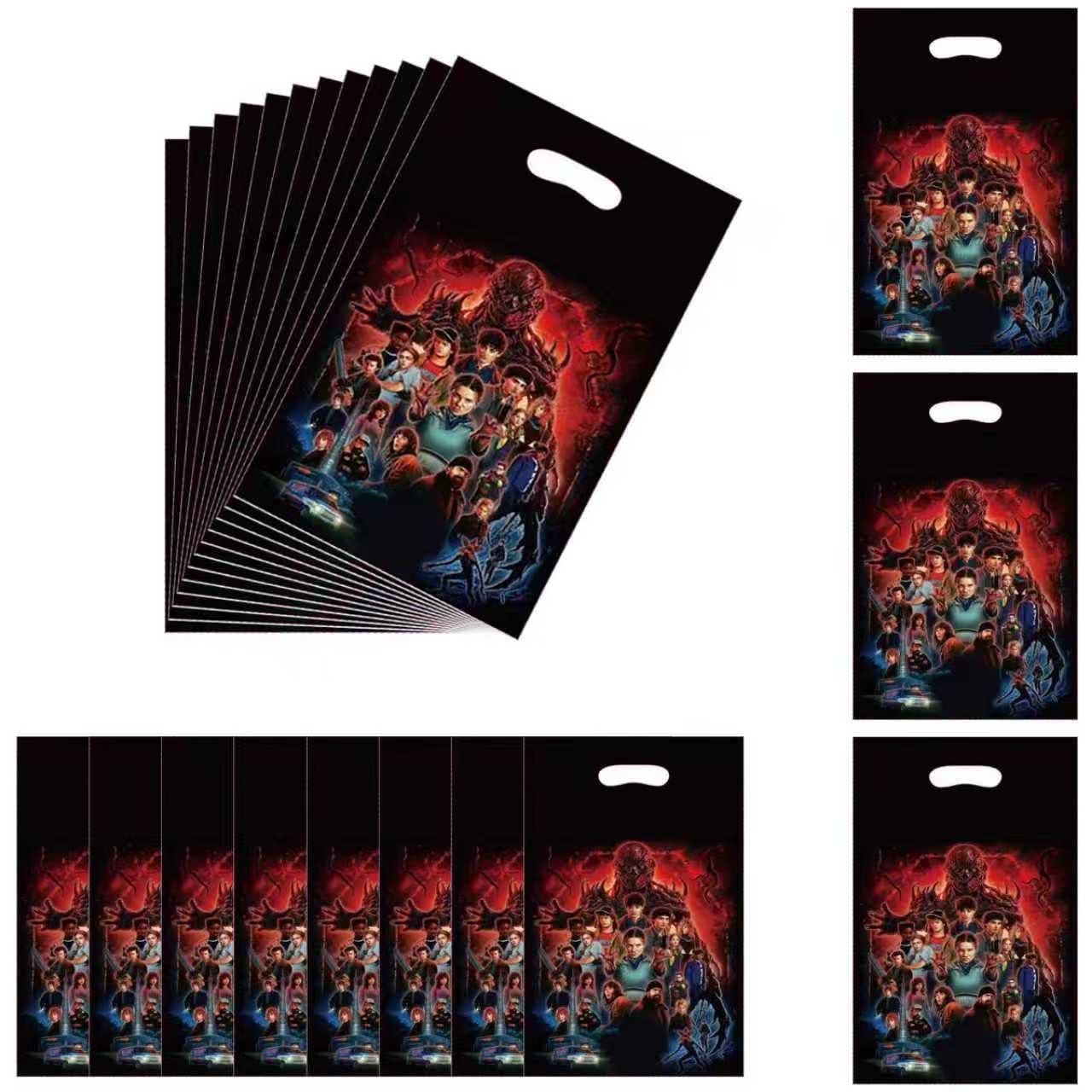 Teeo Deeo 30PCS For Stranger Party Gift Bags - Party Supplies & Decorations, Perfect for Stranger Themed Parties, Ideal for Kids & Great for Family Events, Prizes