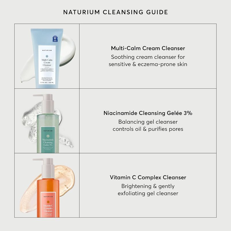 Niacinamide Cleansing Gelée with Hyaluronic Acid & Vitamin C - Gentle Face Wash, 7.1 oz