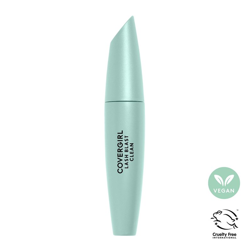 CoverGirl Lash Blast Clean Volume Mascara, Vegan Formula, Volumizing, Smudge-Proof, Black, 1 Count