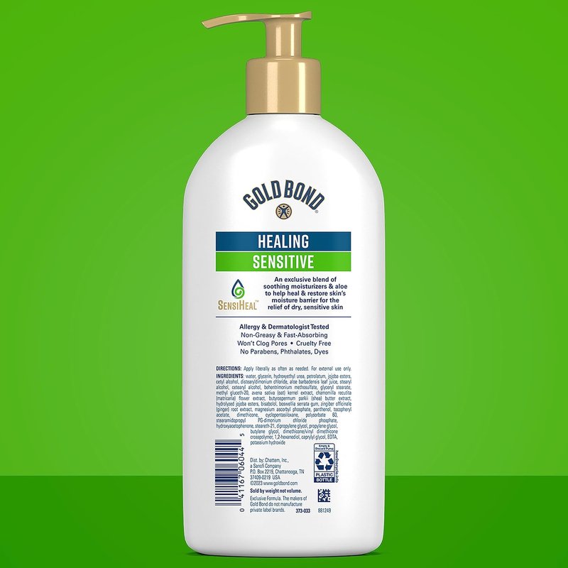 Gold Bond Healing Lotion - Daily Moisturizer for Dry, Sensitive Skin | 13 oz