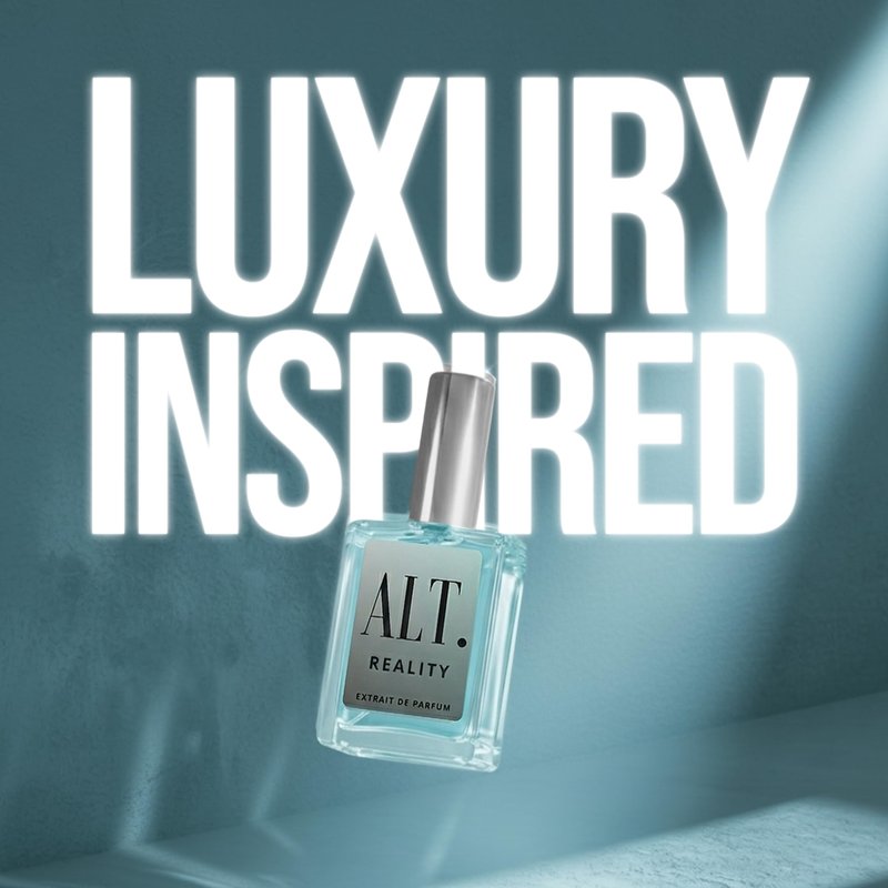 ALT. FRAGRANCES Reality – Inspired by Imagination Perfume for Men, Extrait de Parfum, Long Lasting Citrus Ginger Fragrance, Fresh Spicy Scent, Travel Size Luxury Men's Fragrances, 60ml