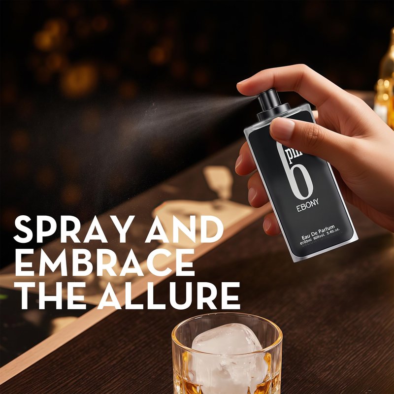 A CENTER 3Pack Men Cologne 6Pm Series Eau De Parfume Spray with Woody Floral & Fruity Scent Perfume Gift Set Day to Night Luxury Fragrances