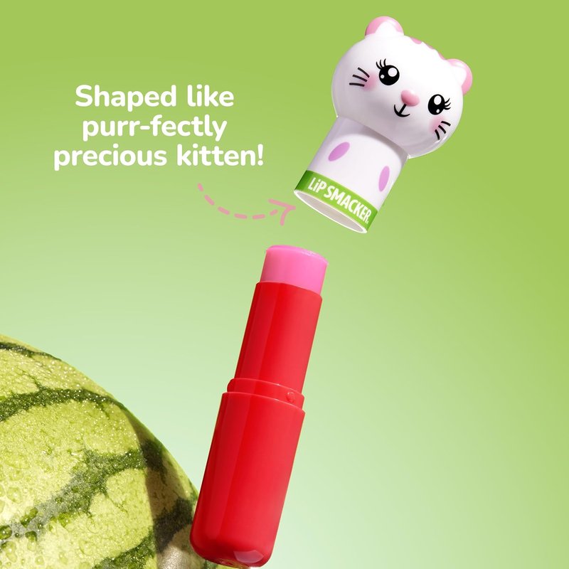 Lip Smacker Lip Balm - Kitten Water-Meow-Lon Flavor | 0.14 Ounce Moisturizing Balm