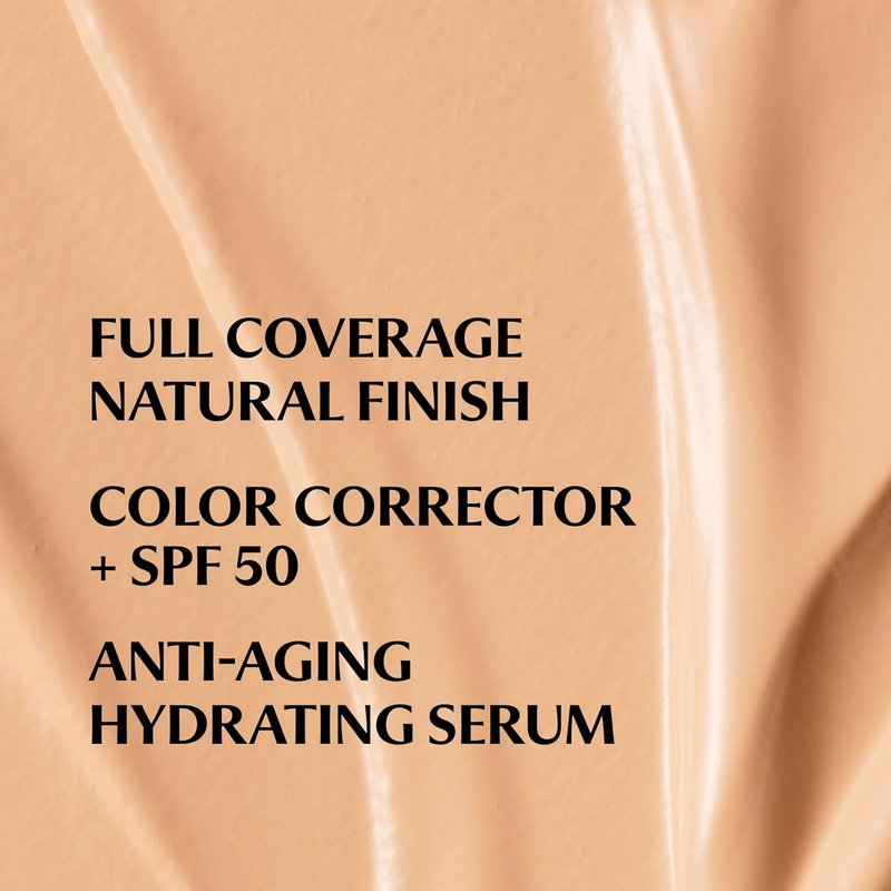 IT Cosmetics CC+ Cream - Full Coverage Foundation With SPF 50+ & Anti-Aging Serum | Lightweight, Hydrating, All Skin Types
