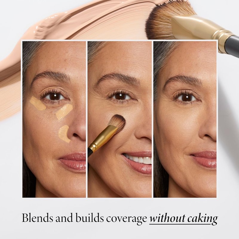 Professional Makeup Brushes - Cruelty-Free Angled Precision Concealer Brush | 17" by Laura Geller New York