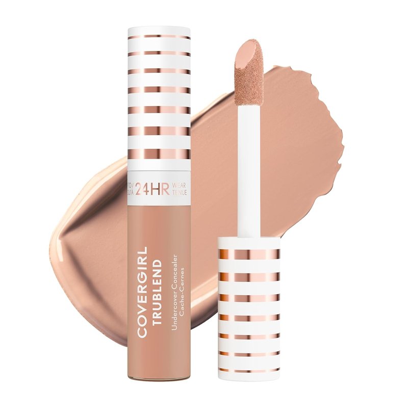 COVERGIRL TruBlend Undercover Concealer - Buildable Full Coverage, 24-Hour Matte Finish | L900 Classic Beige