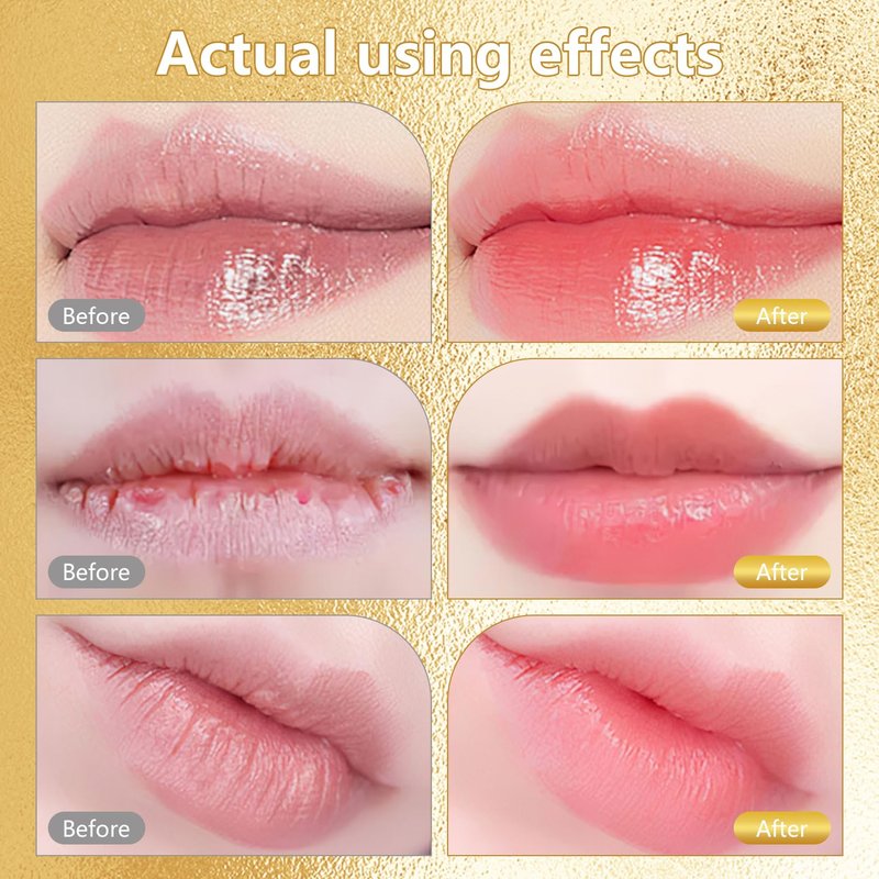 2Pcs Color Changing Lipstick, True Tone Ph Adjusting Lipstick for Women, Transferproof Clear Lip Gloss That Changes Color, Long-Lasting Moisturizing Lip Glow
