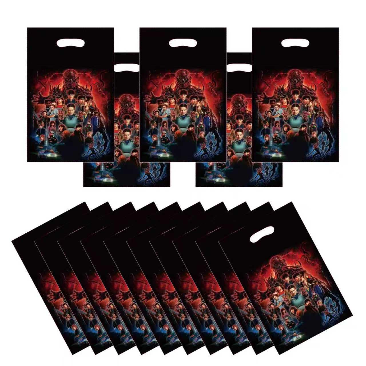 Teeo Deeo 30PCS For Stranger Party Gift Bags - Party Supplies & Decorations, Perfect for Stranger Themed Parties, Ideal for Kids & Great for Family Events, Prizes