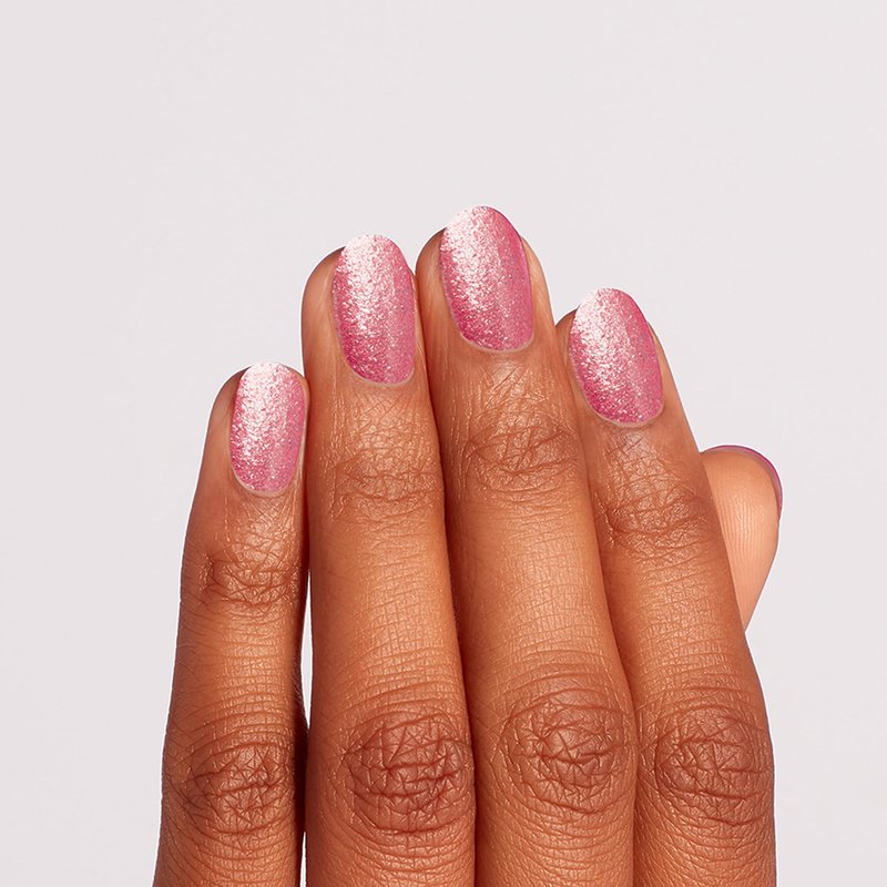 OPI Infinite Shine Pixel Dust | Opaque Warm Pearlescent Hot Pink with Shimmer Long Wear Nail Polish | Vegan, Long Lasting, Streak Free