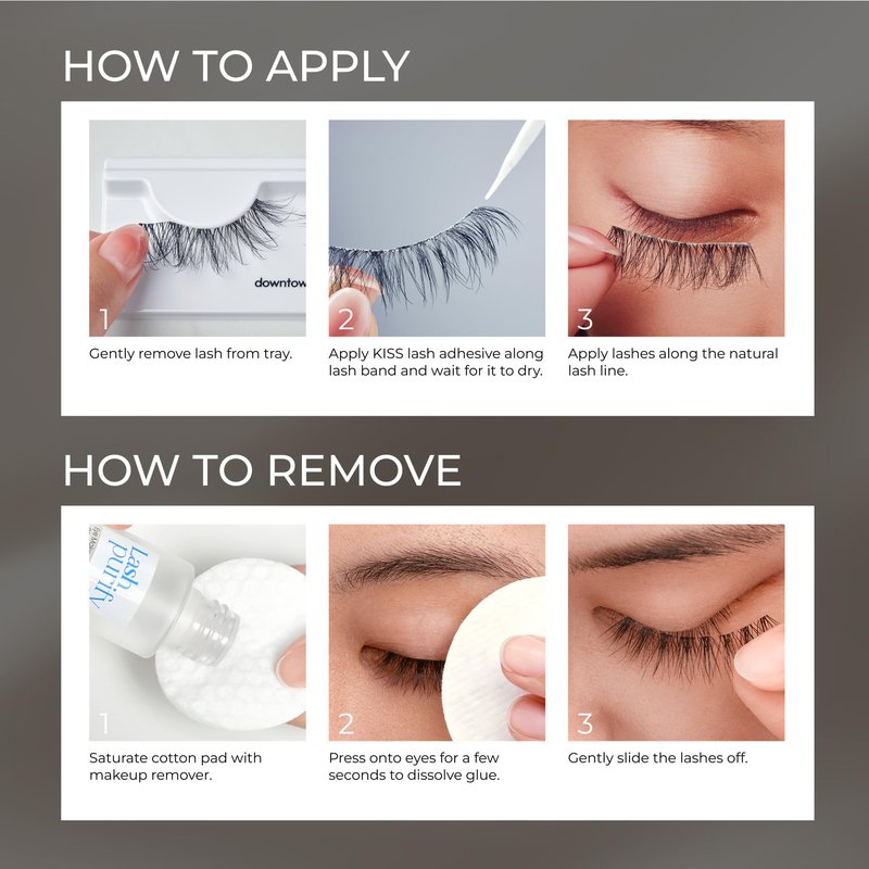 KISS Lash Couture Faux Mink False Eyelashes Multipack, ‘Jubilee’, 10mm, Multiple Lengths, Reusable, Cruelty Free, Vegan, Exclusive Knot-Free Lash Band, 4 Pairs